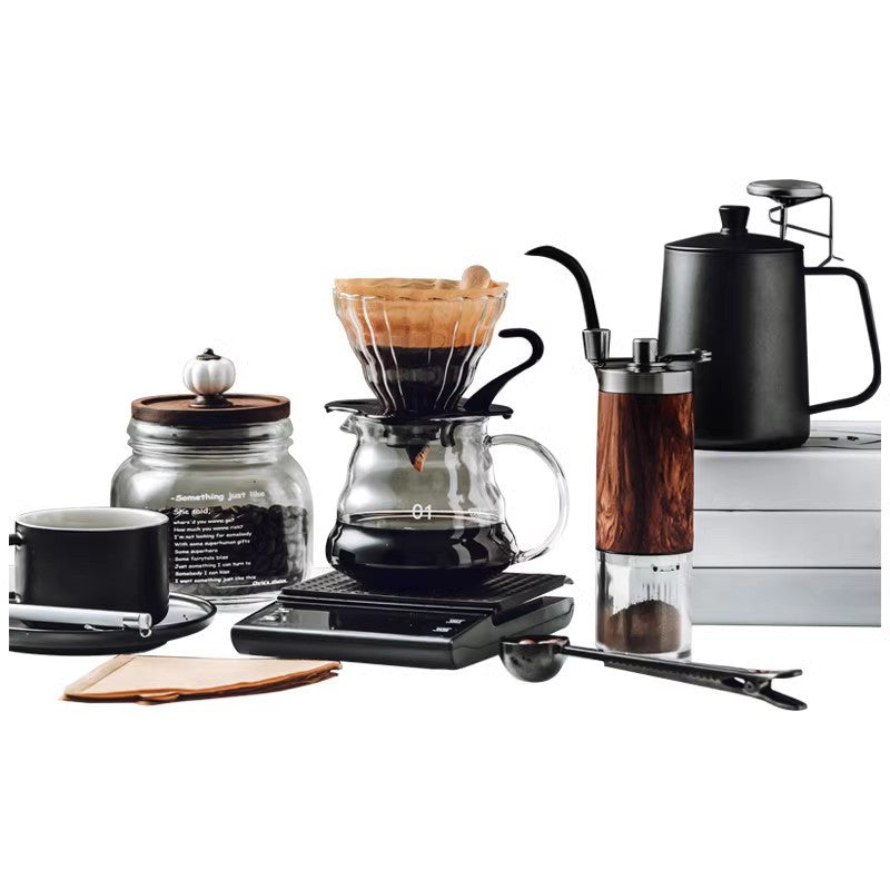 Experience the Art of Coffee with Our Complete Portable Hand Brewed Coffee Pot Set