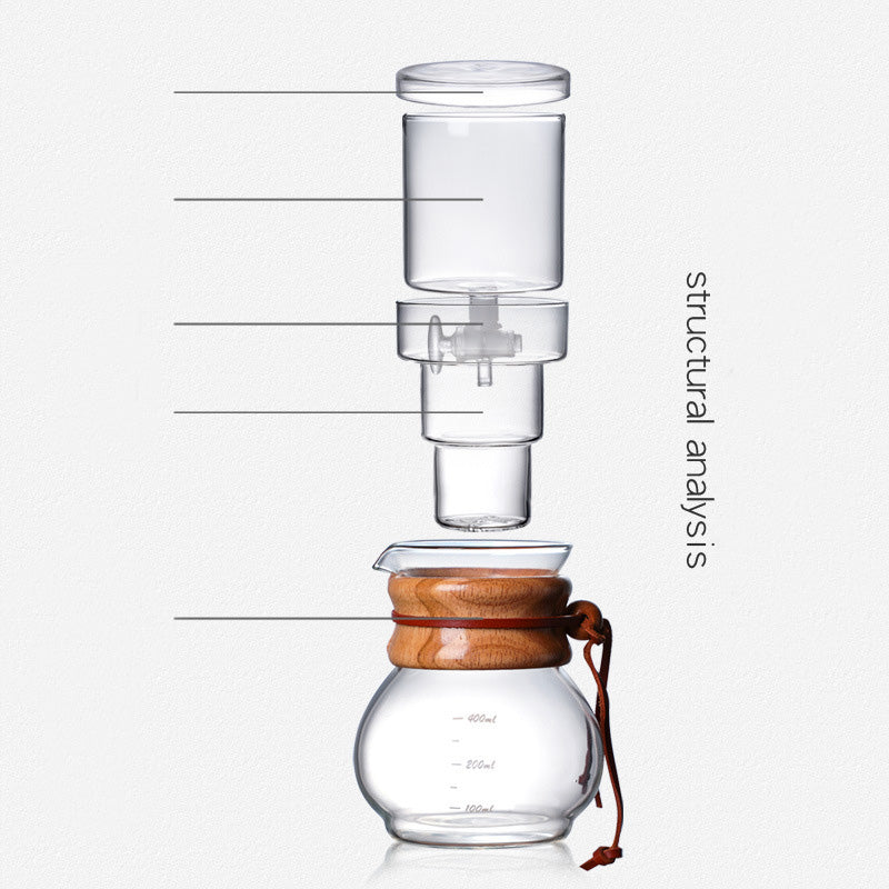 Brew Perfect Cold Coffee Anytime with Our All-In-One Drip-Type Cold Brew Maker