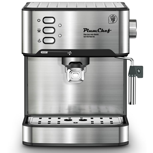 20 Bar Professional Espresso Machine with Advanced Milk Frother – Perfect for Crafting Espresso, Cappuccino, and Latte at Home