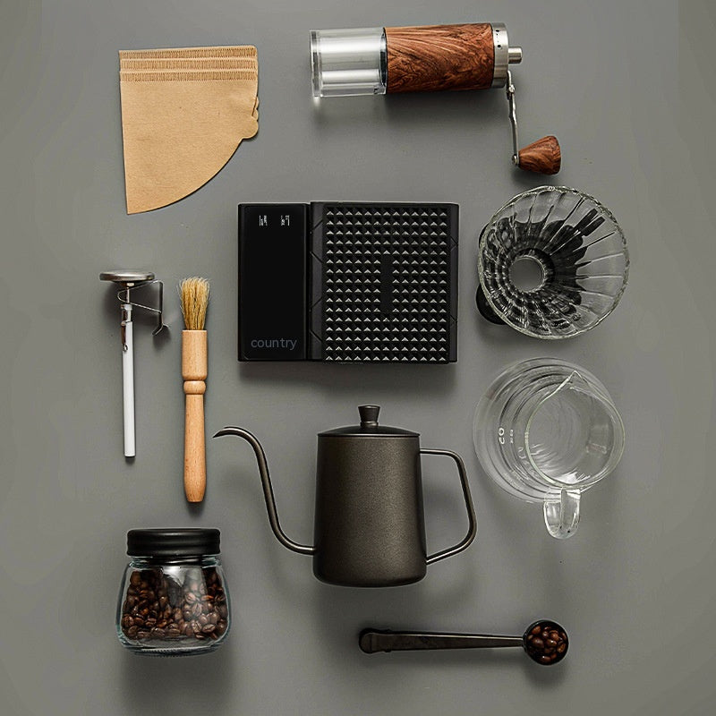 Experience the Art of Coffee with Our Complete Portable Hand Brewed Coffee Pot Set